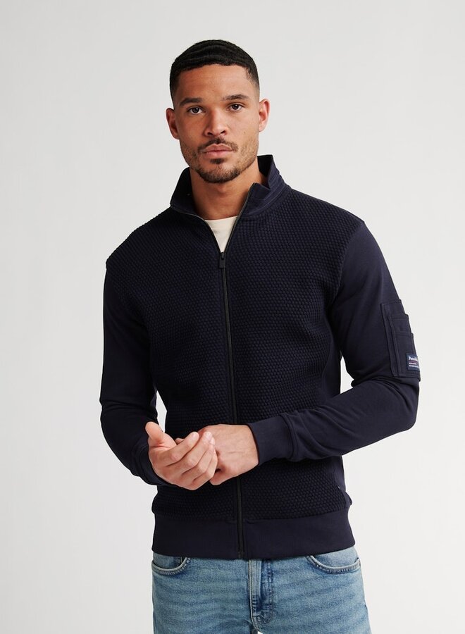 Petrol Vest Collar Zip M-3050-SWC369 - Royal Navy