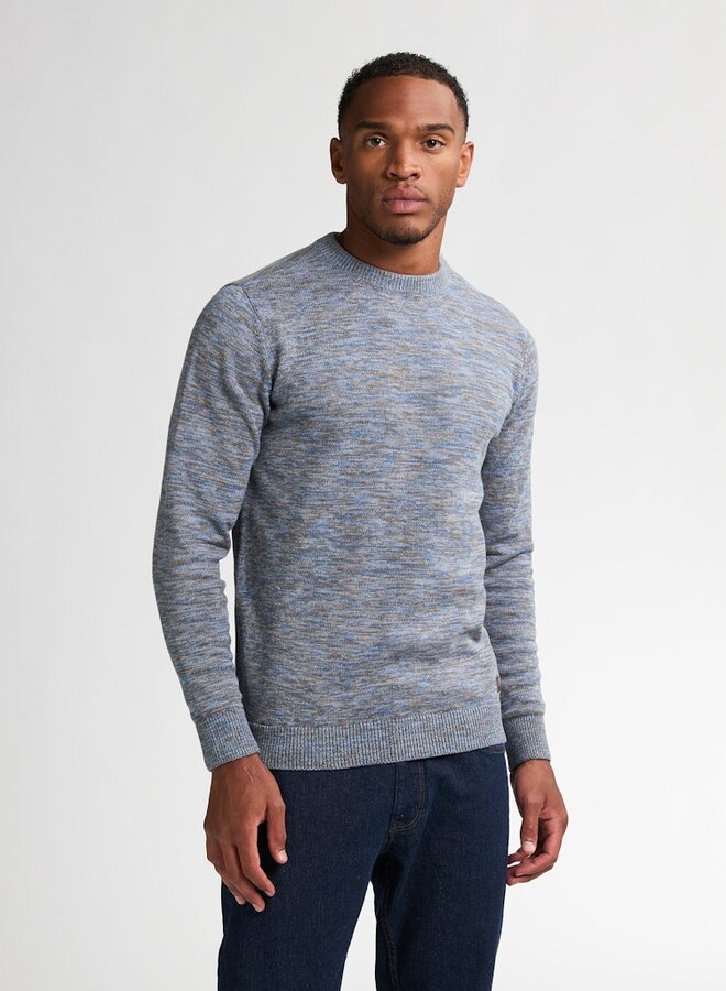 Trui Knitwear Basic M-3050-KWR240 - Indie Blue