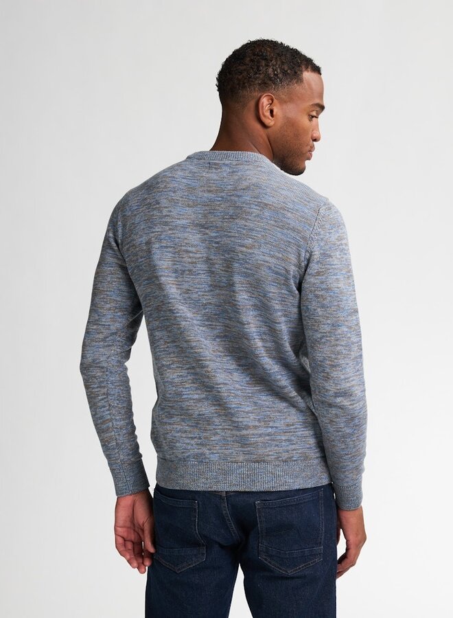 Petrol Trui Knitwear Basic M-3050-KWR240 - Indie Blue