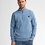 Petrol Sweater half zip M-3050-KWC248 - Pale Blue