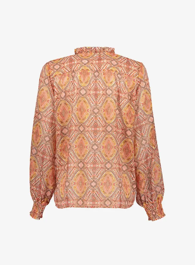 Geisha Blouse boho mosaic 5366320 - Red/Sand