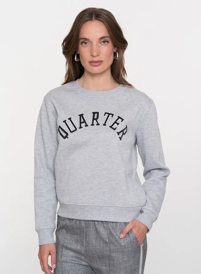 Geisha Sweater Quarter 52839-41 - Grey/Black