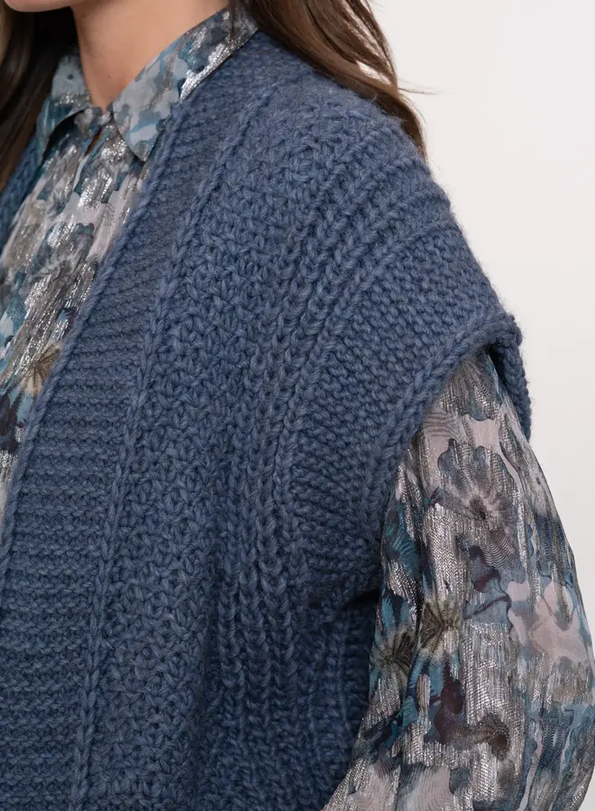 Geisha Gilet 54877-70 - Blue