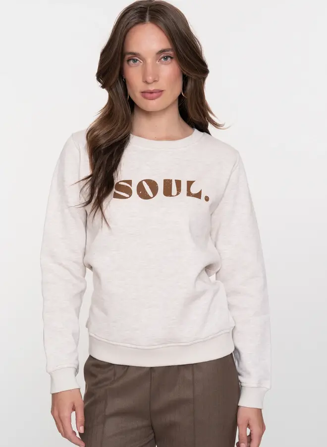 Sweater Soul 52890-24 - Beige Melange