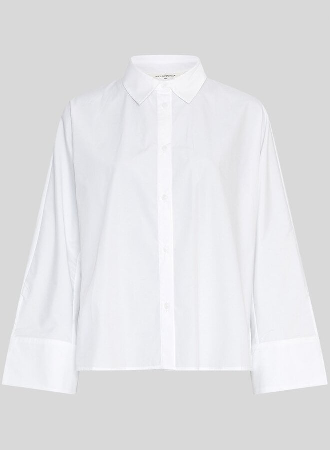 MSCH Copenhagen Blouse MSCHNatalia Zenika 19461 - Bright White