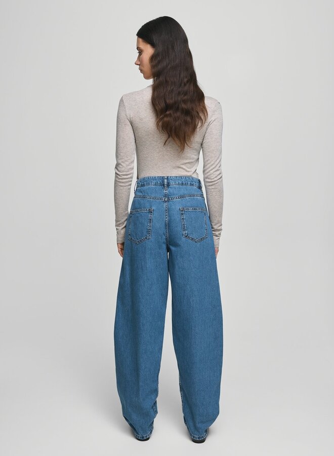 MSCH Copenhagen Barrel Jeans MSCHKobane 19515 - Mid Blue Wash