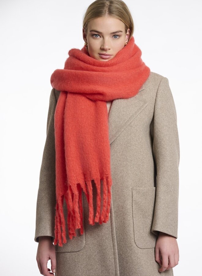 Rino&Pelle Sjaal Gella.7002512 - 10889 Bright Coral