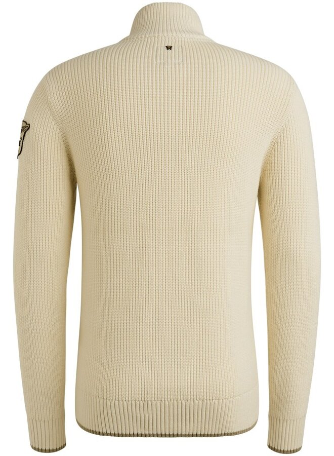 PME Legend Trui Half Zip PKW2509324 - Bone White