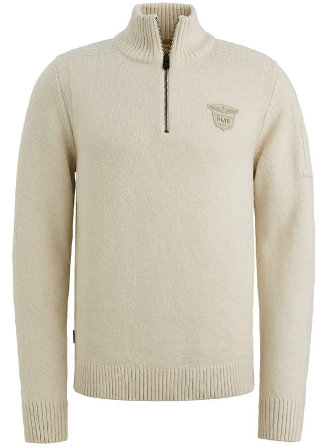 Trui Half Zip PKW2510314 - Bone White