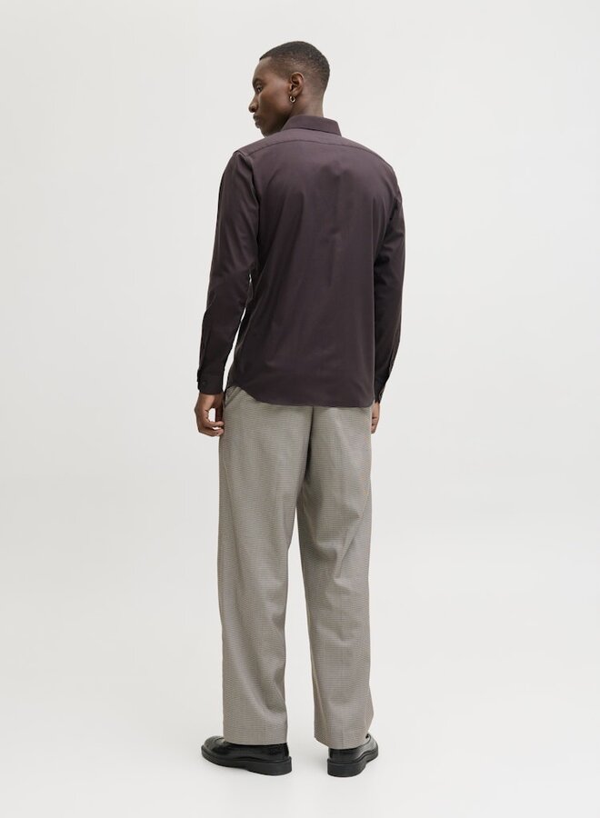 Jack & Jones Overhemd 12227385 - Chocolate Plum