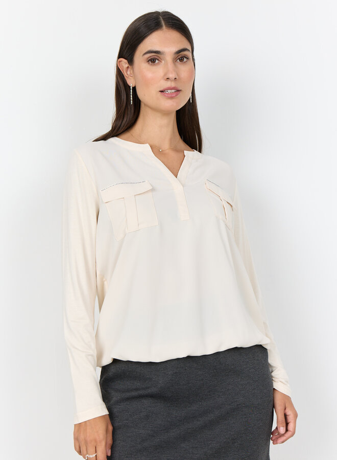 Soyaconcept Blouse SC-HERMINE 1 - Cream