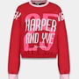 Harper and Yve Sweater HOWWEPARTY DW25Y503 - 323 Poppy Red