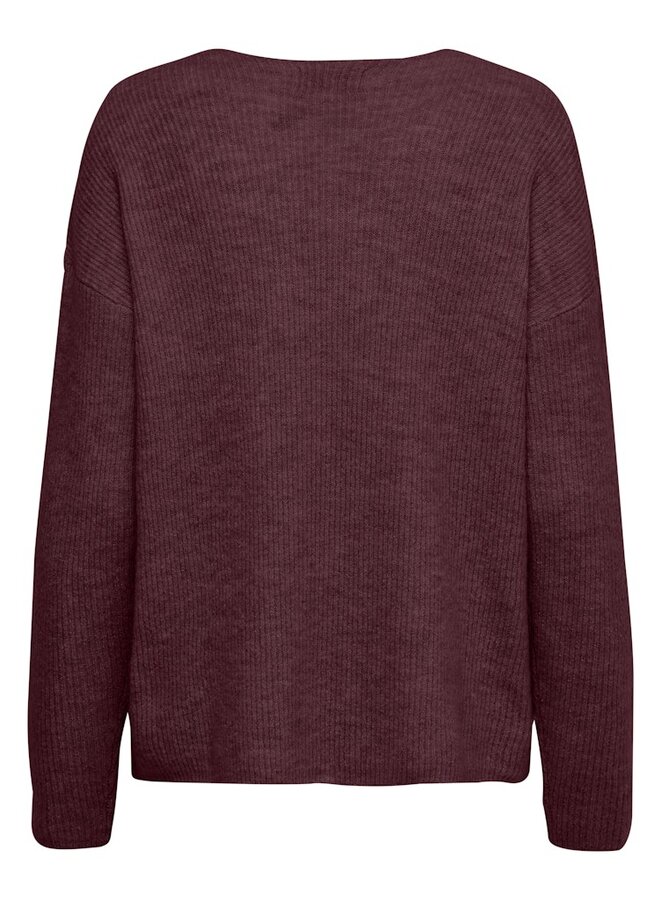 Only Pullover ONLCAMILLA V-NECK 15204588 - Port Royale