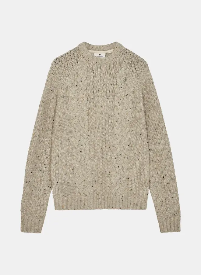 Anerkjendt Trui 902030 AKSUNE CABLE KNIT - 9503 Tofu
