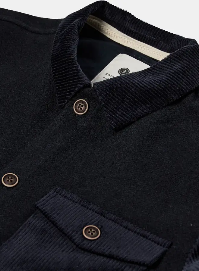 Anerkjendt Overshirt 902013 AKOSCAR CORD MIX - 3059 Sky Captain