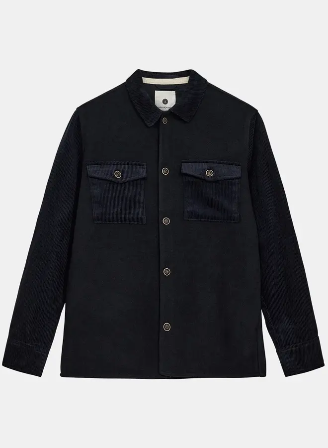 Anerkjendt Overshirt 902013 AKOSCAR CORD MIX - 3059 Sky Captain
