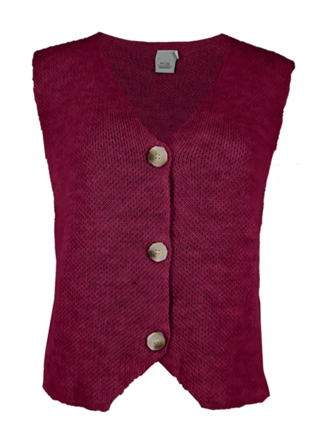 FOS Fashion Gilet 7617 Gillet Mindy - 603 Beaujolais