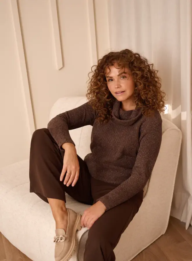 FOS Fashion Top 7607 Top Nico - 205 Bruin