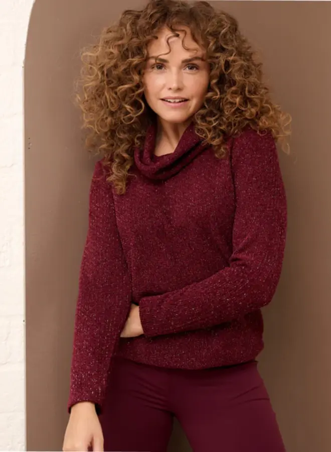 FOS Fashion Top 7607 Top Nico - 605 Bordeaux