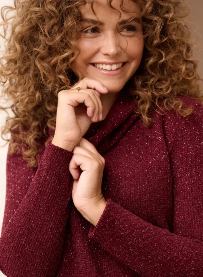 FOS Fashion Top  7607 Nico - 605 Bordeaux