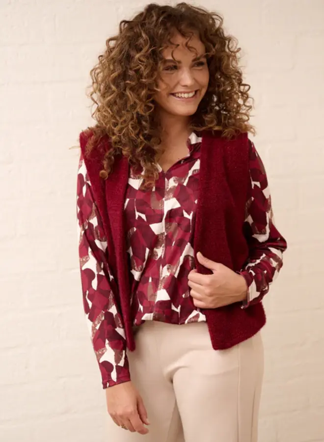 FOS Fashion Top 7605 To Didi - 605 Bordeaux