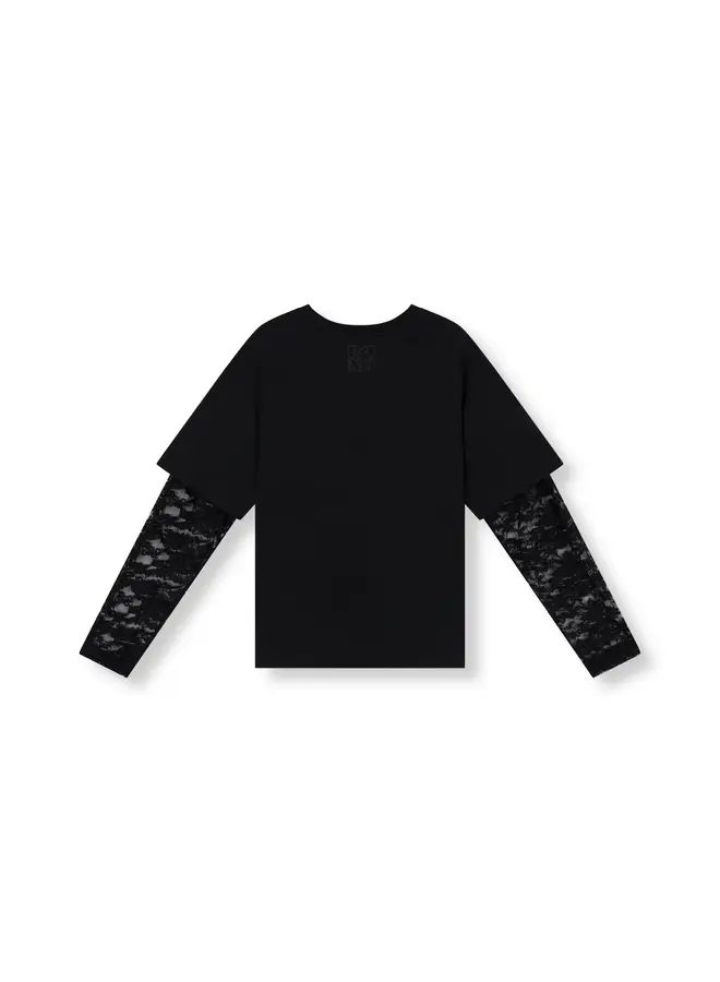 Refined Department T-SHIRT TEDDY R2509714754 - Black
