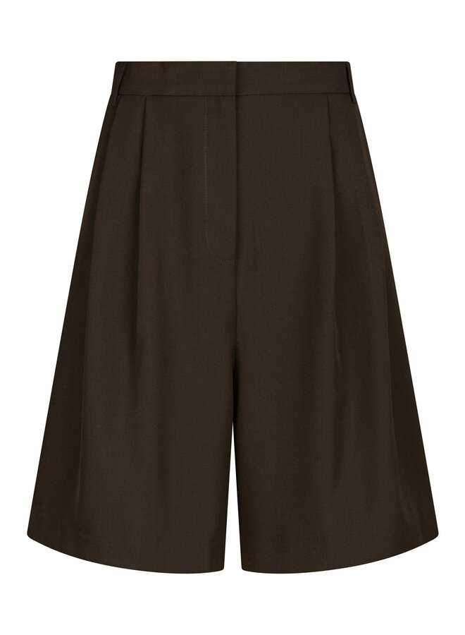 Neo Noir Short Nika Structure 164538 - Dark Brown