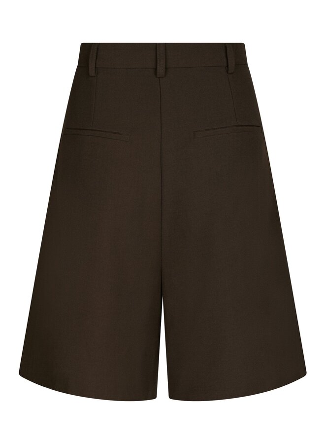 Neo Noir Short Nika Structure 164538 - Dark Brown