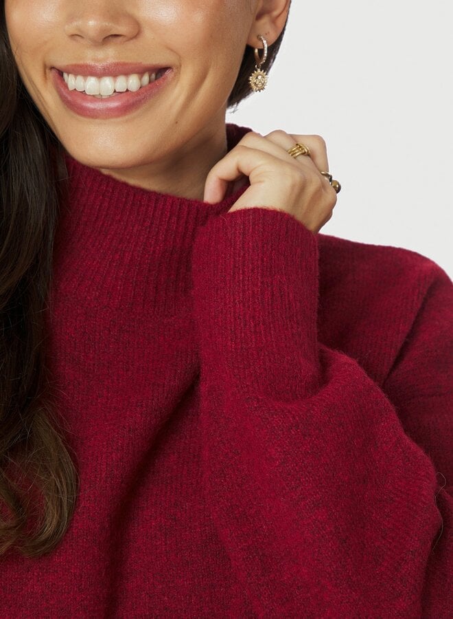 Neo Noir Trui Paulina 159703 - Dark Red