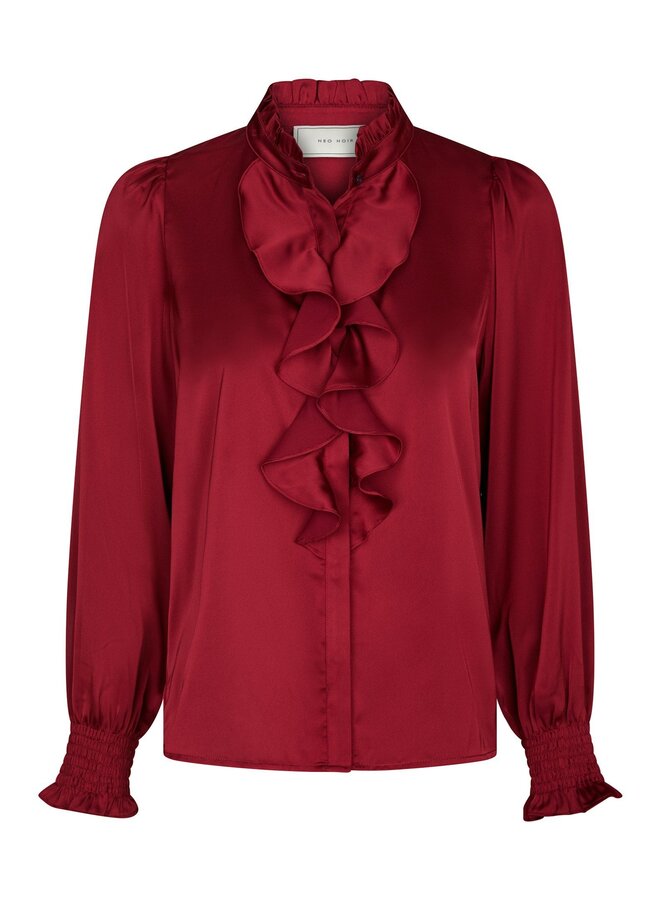 Neo Noir Blouse Zamola 166450 - Dark Red