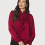 Neo Noir Blouse Zamola 166450 - Dark Red