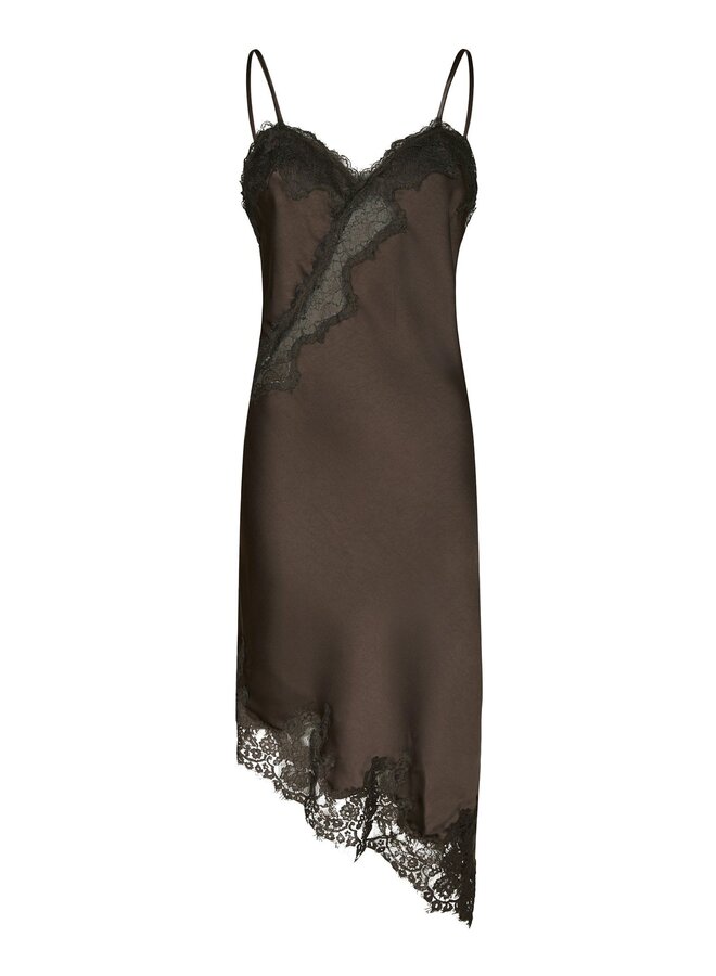 Neo Noir Jurk Sorelle Lace 167411  - Dark Brown