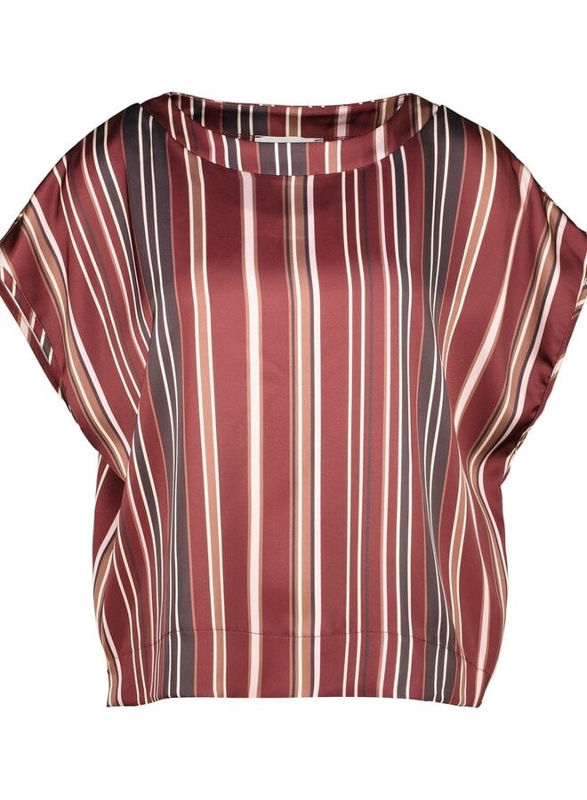 T-shirt Armenia/Stripe B510SET54 - Choco