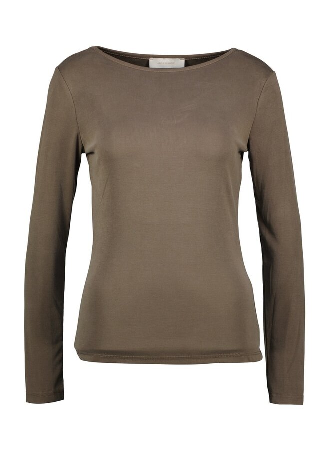Amélie & Amélie Top Granada B510 - Dark Taupe