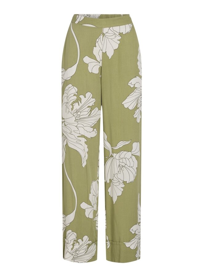 Broek VIFLORENZA 14104225 - Sage