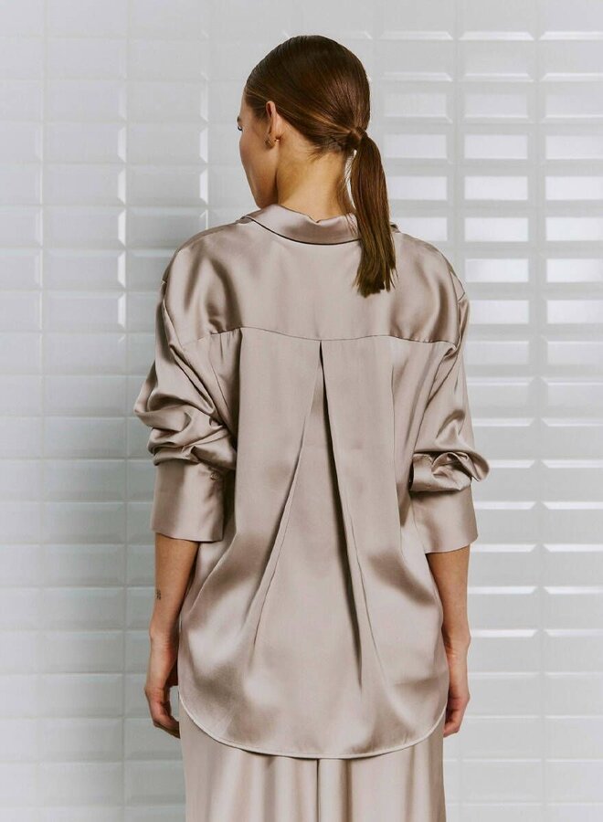 Withblack Satijnen Blouse WBLDAGMAR 00001159 - Frosted Al Frost