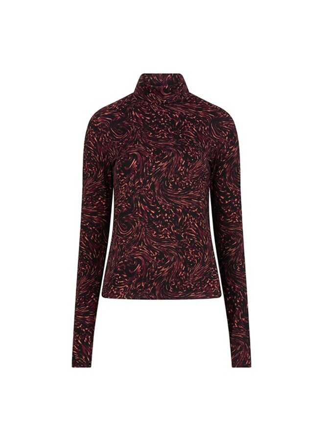 Lofty Manner Top Linnea QK02 - 826 Swirl Print