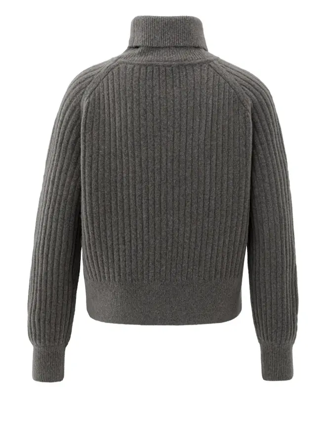 YAYA Geribde Coltrui 01-000525-510 - 990332 Dark Taupe Grey Melange