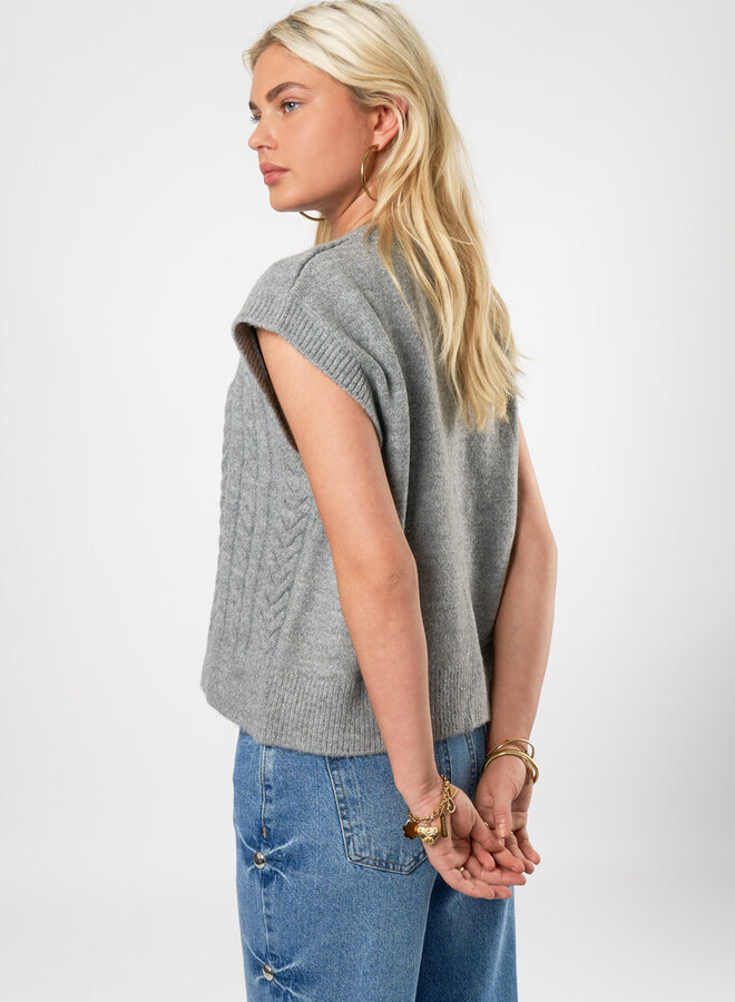 My Jewellery Oversized Spencer MJ13913-1000 - Grijs
