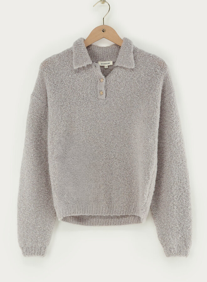 My Jewellery Blouclé Polo MJ13916-1000 - Grijs