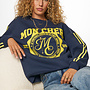 Sweater ''Mon Cheri'' MJ14547-0675 - Donker Blauw