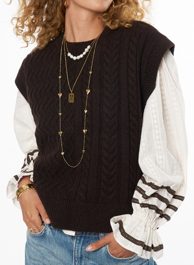 My Jewellery Oversized Spencer MJ13913-0100 - Bruin