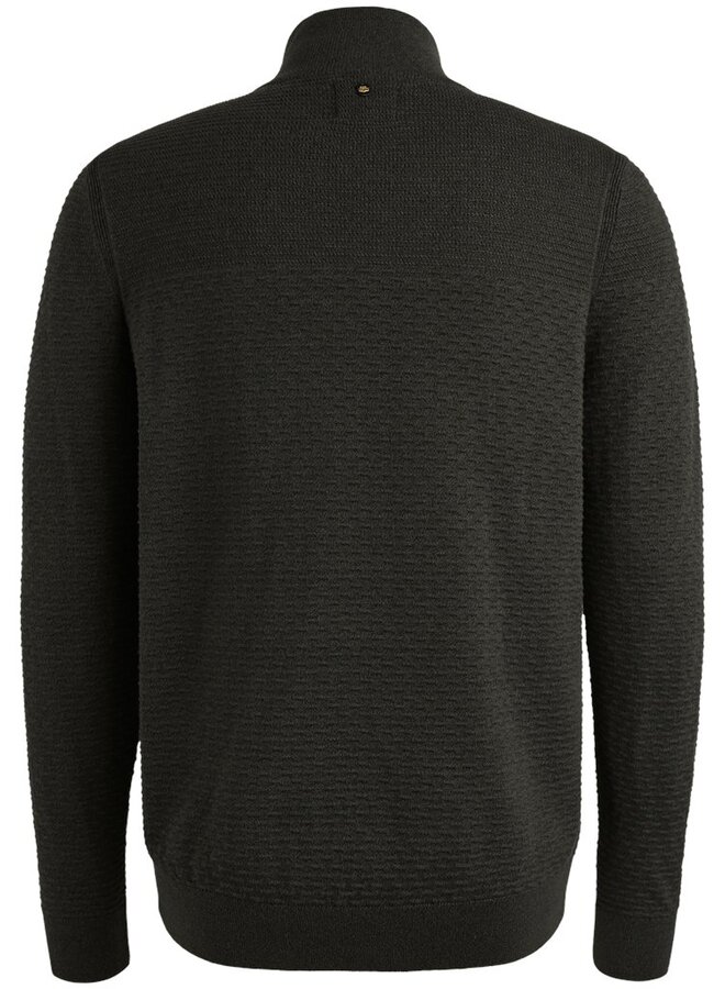 PME Legend Half Zip Sweater PKW2510301 - 999 Black