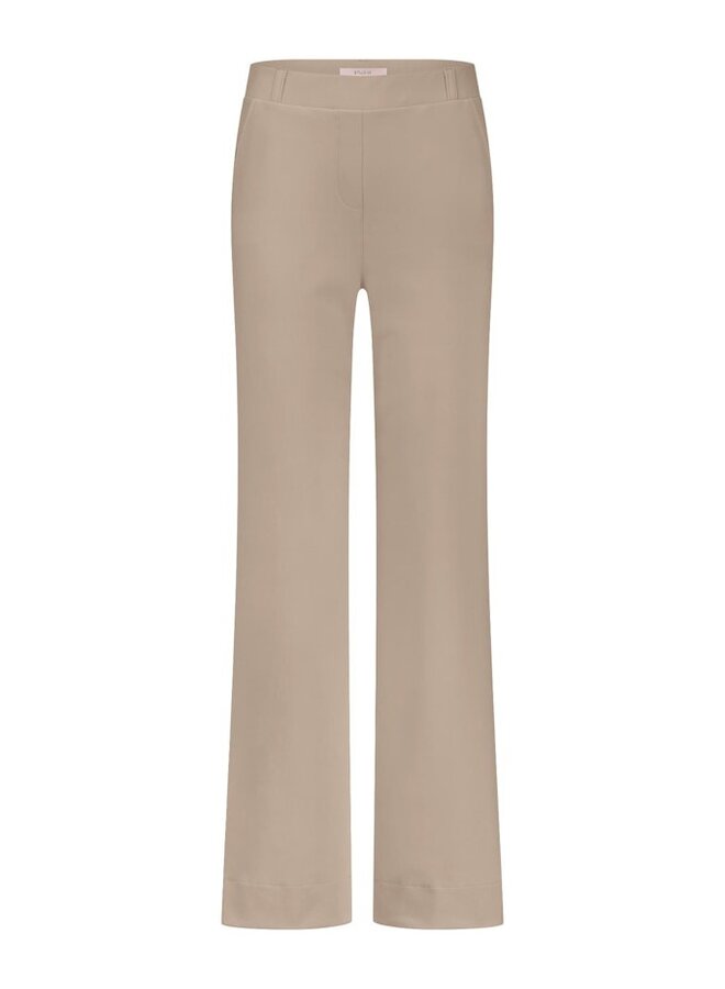 Studio Anneloes Lexie bonded trousers 94801 - 2200 Latte