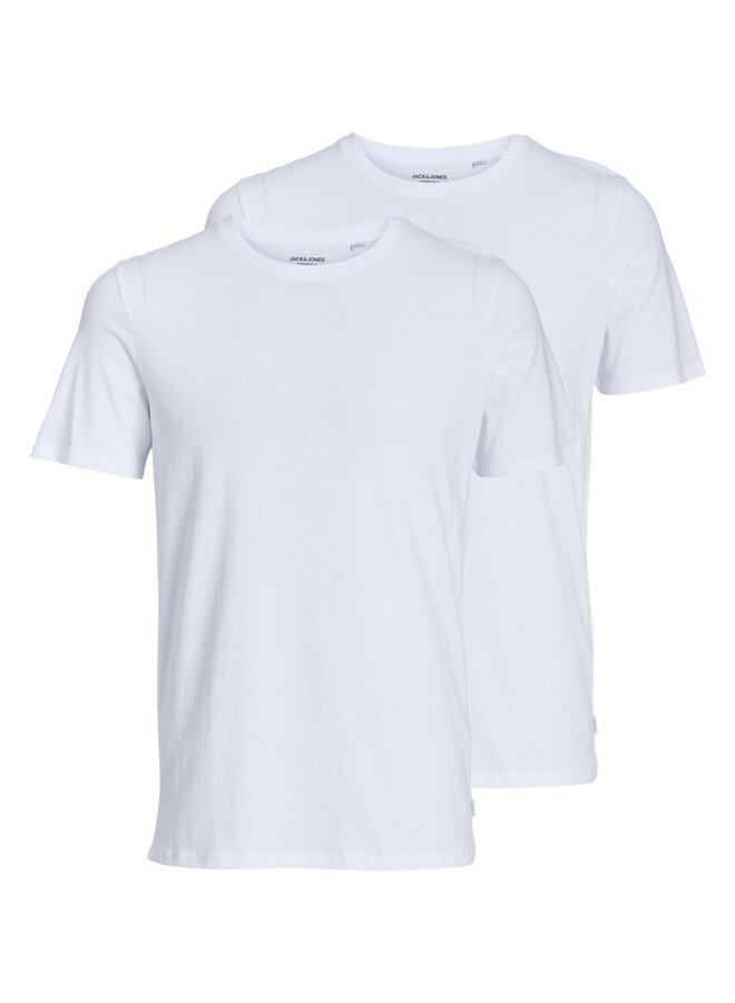 Jack & Jones T-shirt 2 Pack 12133913 - White