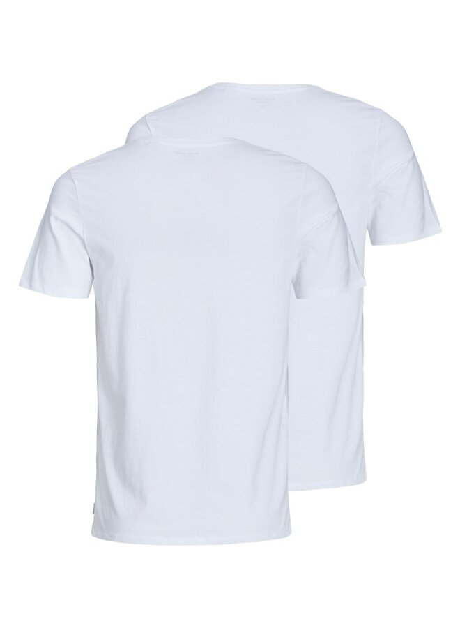 Jack & Jones T-shirt 2 Pack 12133913 - White