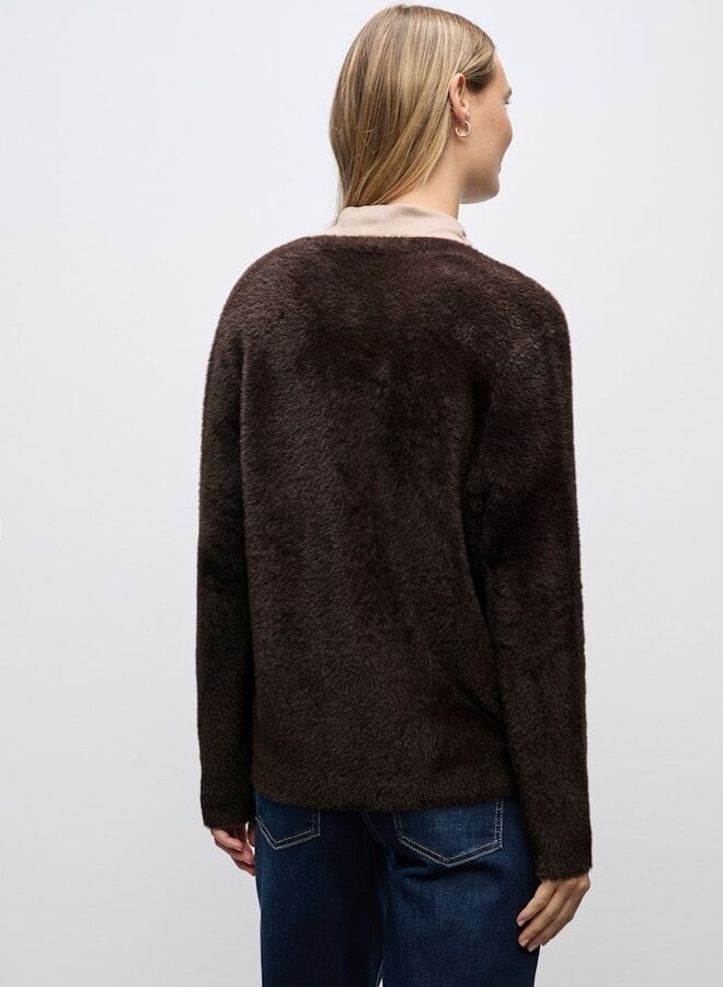 Street one Vest - 16866 Deep Roast Brown