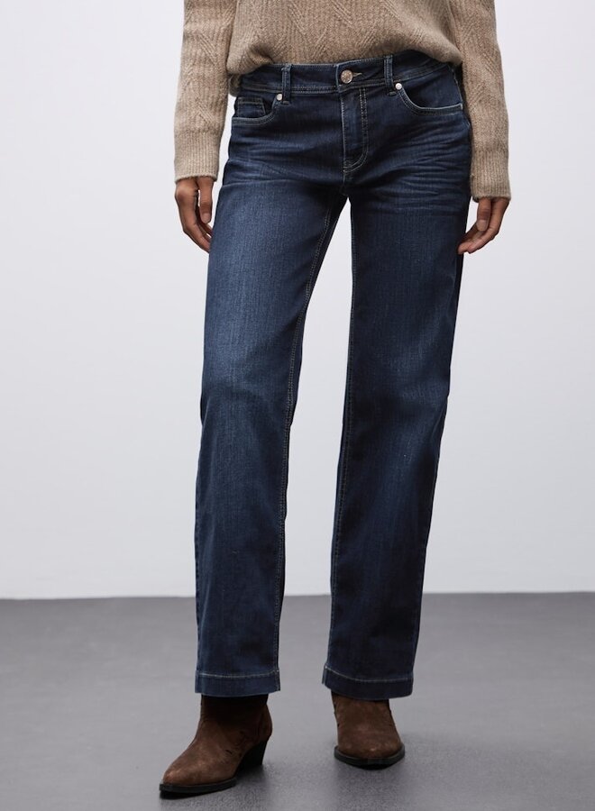Street one Jeans QR Style Straight Leg.Mw.Dark - 17230 30 - Lengtemaat L30