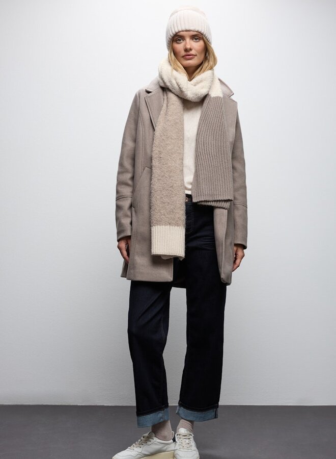 Street one Sjaal OP_ Longscarf Yarn Mix Set - 36630 Soft Sand Mel