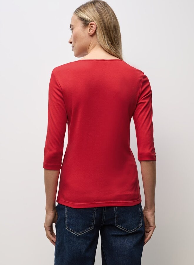 Street One Longsleeve Top Pania 317588 - 16865 Racing Red